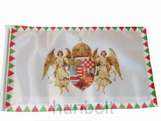 Farkasfogas barna angyalos zászló, 2 oldalas Poliészter 90x150 cm