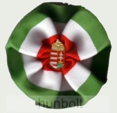 Eredeti kerek címeres kokárda (9 cm), 23 mm jelvénnyel