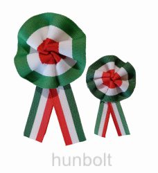 Eredeti Textil kokárda 6x10 cm