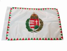 Farkasfogas koszorús címeres mintás zászló Farkasfogas koszorús címeres mintás zászló