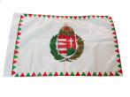   Farkasfogas koszorús címeres mintás zászló Rúd nélkül 60x90 cm