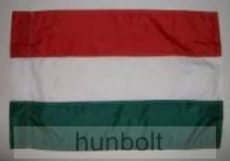 Nemzeti színű nyomott mintás műszálas zászló (90x150 cm)