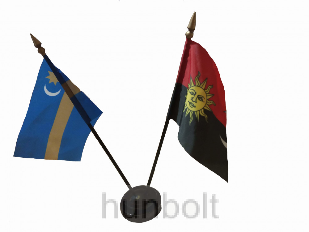 Image of Székely és Erdély zászlók asztali tartóval