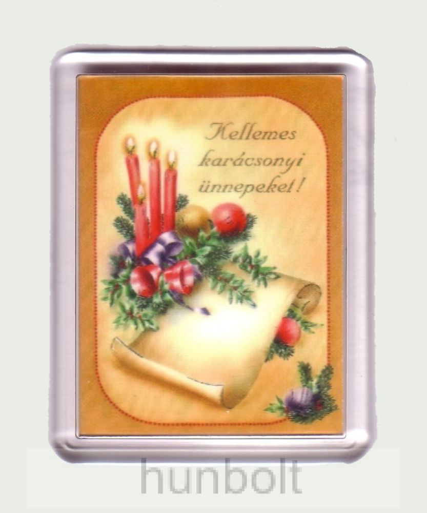 Image of Karácsonyi hűtőmágnes II. (műanyag keretes)