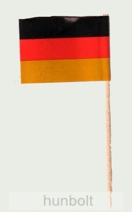 Image of Német szendvicszászló, fogpiszkálós ételzászló (100 db/csomag)