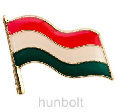 Image of Magyar zászló (22 mm) kitűző