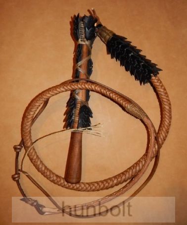 Image of Nagy karikás ostor, hortobágyi kötésekkel. 13 éves kortól