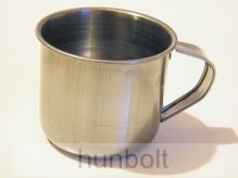 Image of Fém bögre, füles pohár 0,5 dl matrica nélkül