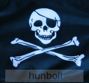 Image of Kalóz zászló 90x150 cm