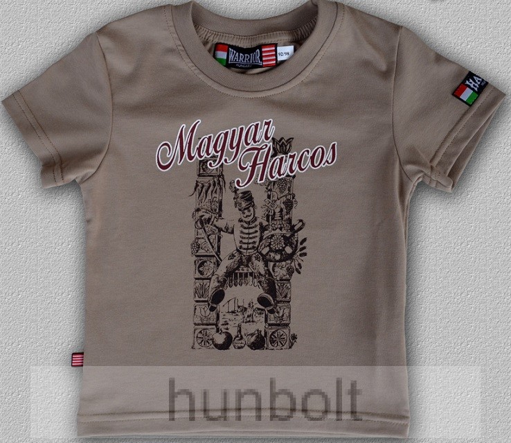 Image of Magyar Harcos gyerekpóló- homok szín