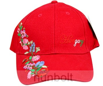 Image of Baseball kalocsai sapka Hungary felirattal- piros