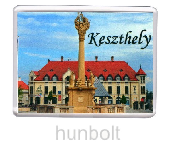 Image of Keszthely Szentháromság szobor hűtőmágnes (műanyag keretes)