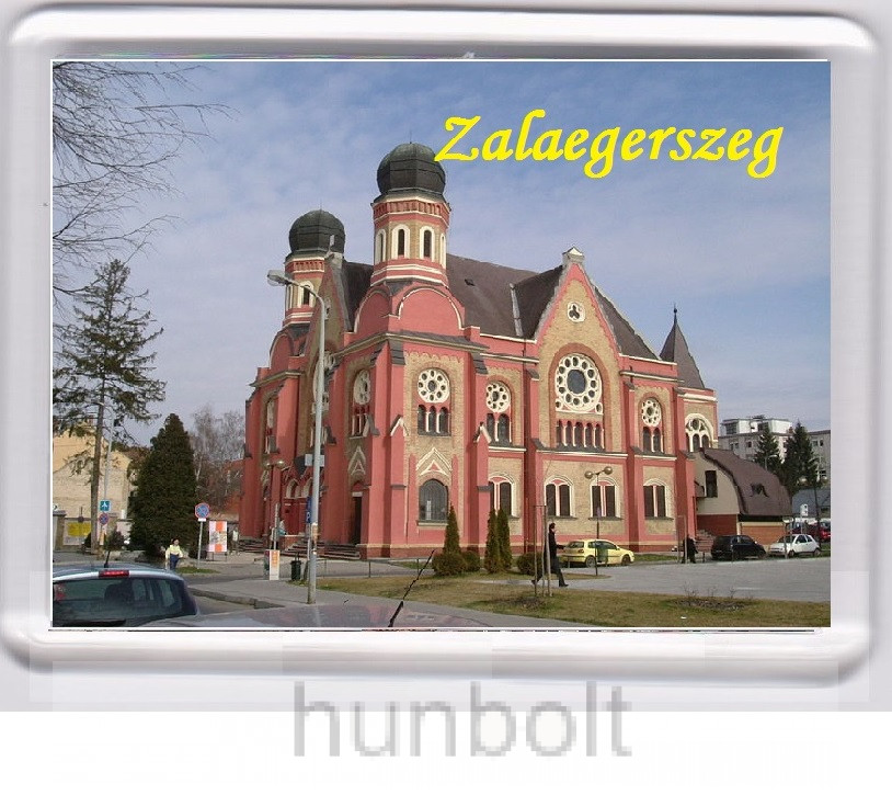 Image of Zalaegerszeg Hangverseny és kiállítóterem hűtőmágnes (műanyag keretes)