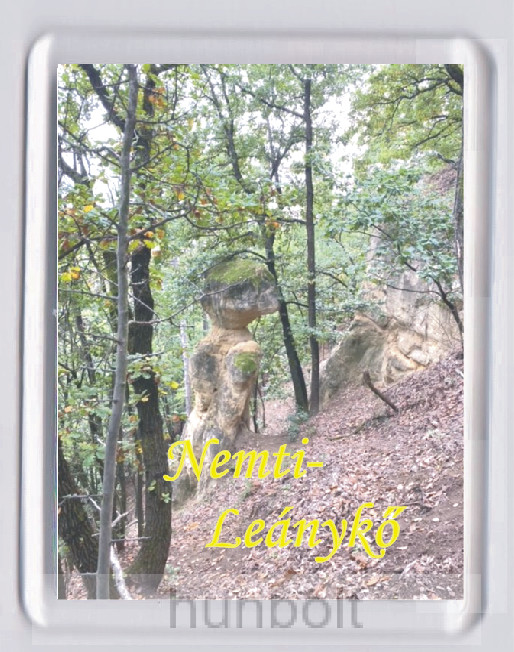 Image of Nemti-Leánykő hűtőmágnes (műanyag keretes)