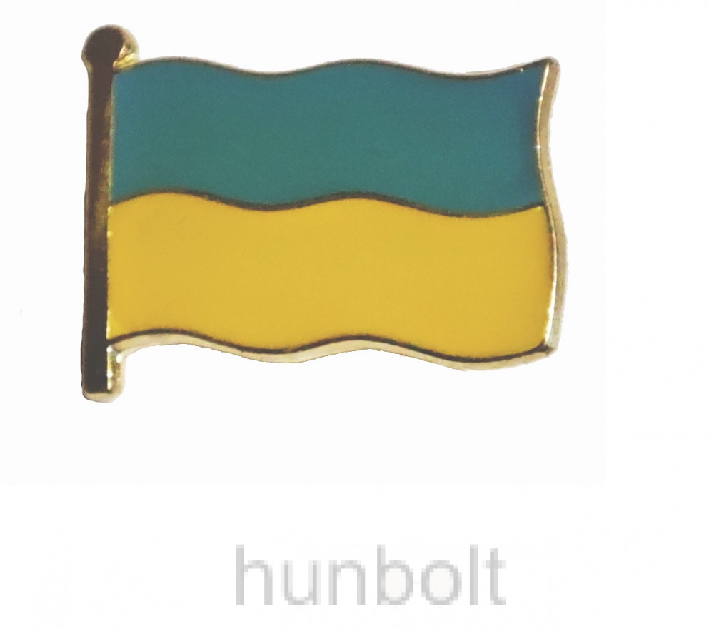 Image of Ukrán zászló jelvény 15 mm