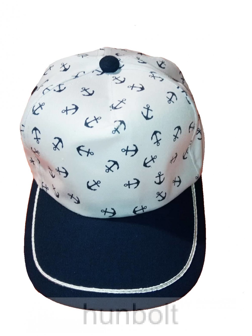 Image of Kapitány baseball sapka, kék horgonyos 58 méret