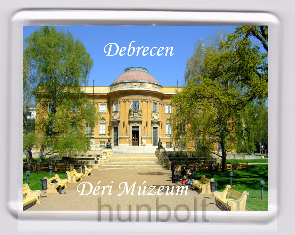 Image of Debrecen Déri Múzeum hűtőmágnes (műanyag keretes)