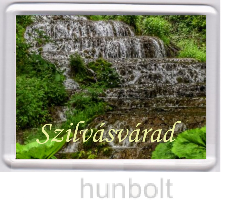 Image of Szilvásvárad Fátyol vízesés hűtőmágnes (műanyag keretes)