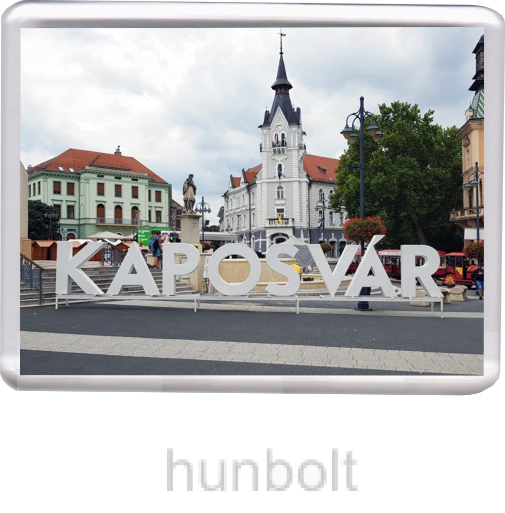 Image of Kaposvár- Belváros hűtőmágnes (műanyag keretes)
