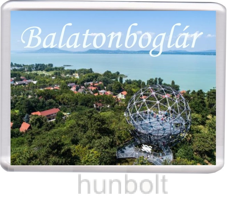 Image of Balatonboglár -Gömbkilátó hűtőmágnes (műanyag keretes)