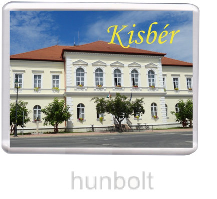 Image of Kisbér Polgármesteri Hivatal hűtőmágnes (műanyag keretes)