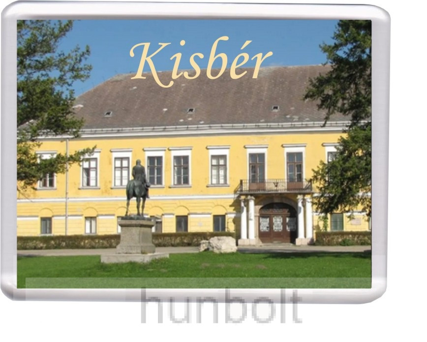 Image of Kisbér-A Batthyány kastély hűtőmágnes (műanyag keretes)