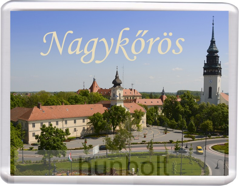 Image of Nagykőrös - Városháza hűtőmágnes (műanyag keretes)