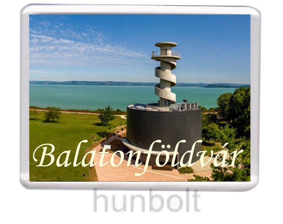 Image of Balatonföldvár Kilátó hűtőmágnes (műanyag keretes)
