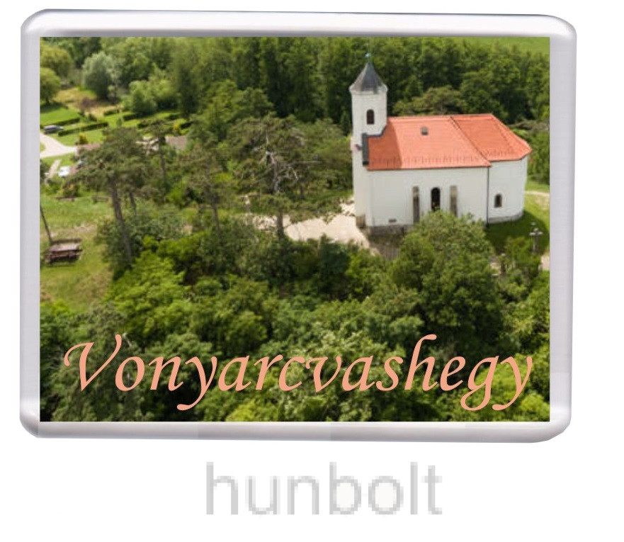 Image of Vonyarcvashegy- Szent Mihály Kápolna hűtőmágnes (műanyag keretes)