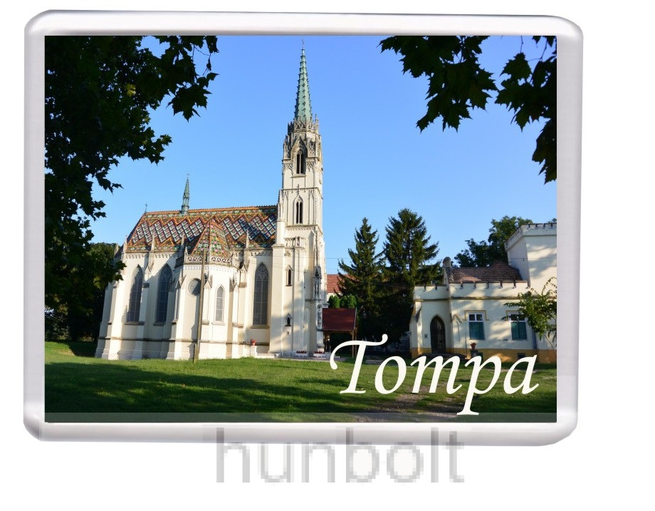 Image of Tompa- Szent Anna-templom hűtőmágnes (műanyag keretes)