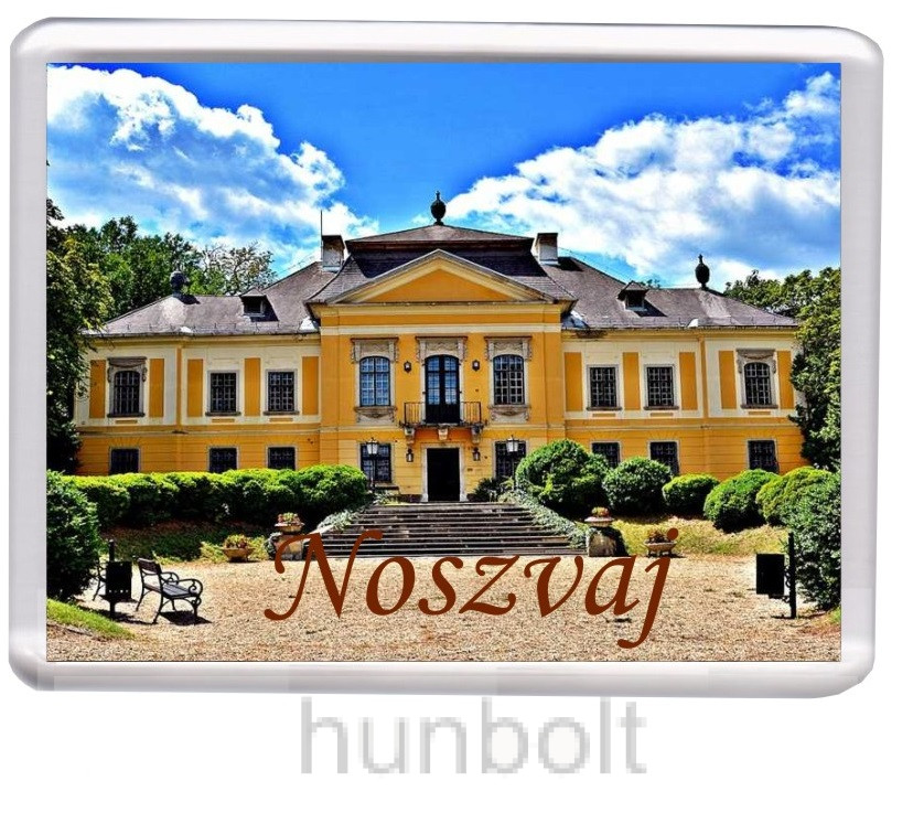 Image of Noszvaj-De la Motte-kastély hűtőmágnes (műanyag keretes)