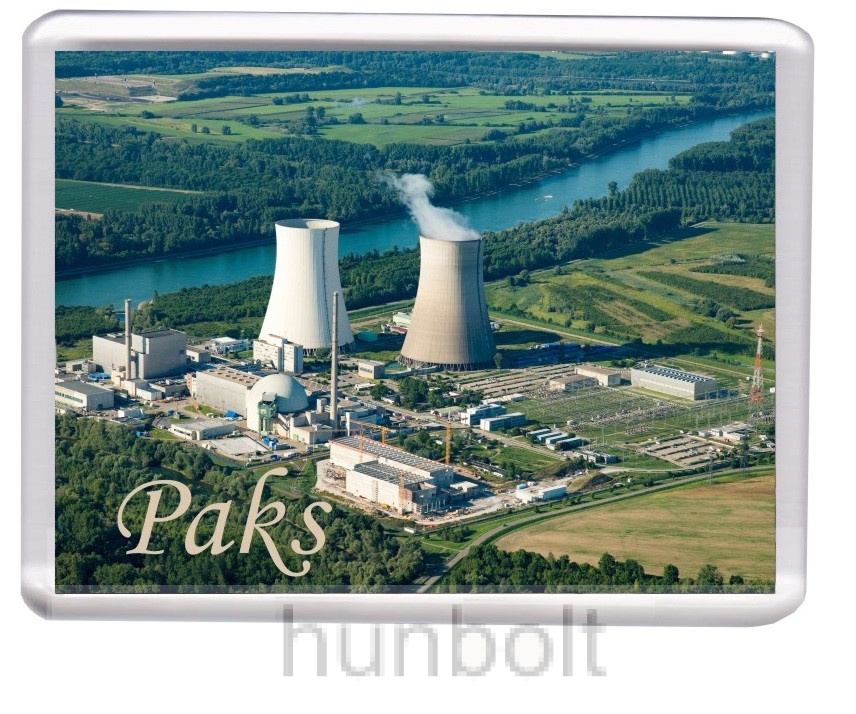 Image of Paks- Atomerőmű hűtőmágnes (műanyag keretes)