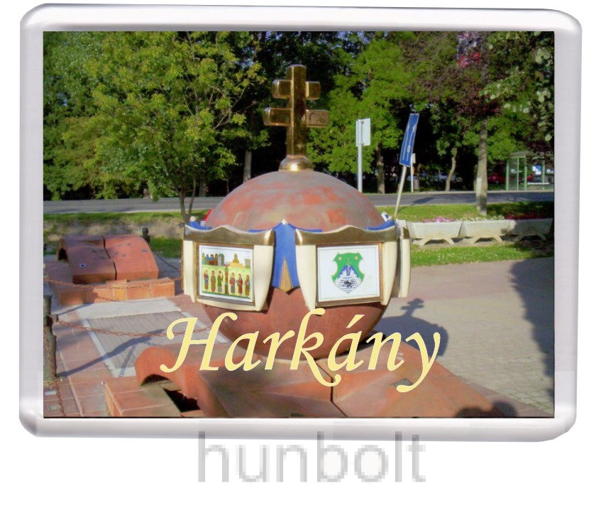 Image of Harkányi Országalma csobogó hűtőmágnes (műanyag keretes)