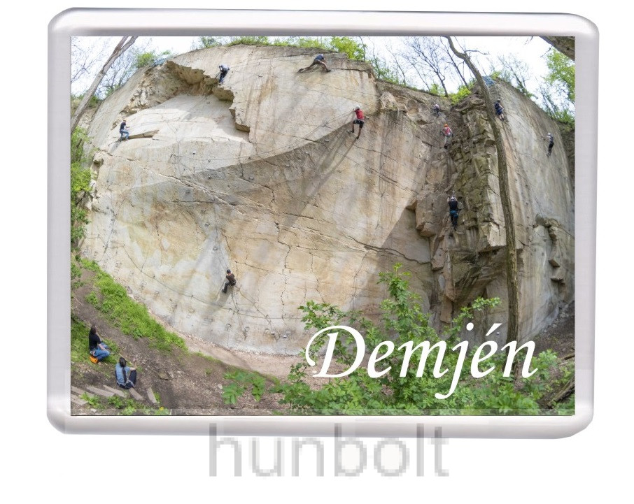 Image of Demjén- Via Ferrata hűtőmágnes (műanyag keretes)