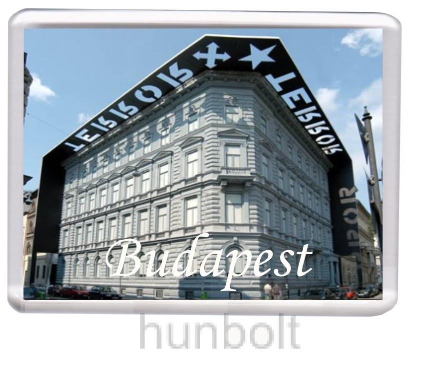 Image of Budapest Terror Háza Múzeum hűtőmágnes (műanyag keretes)