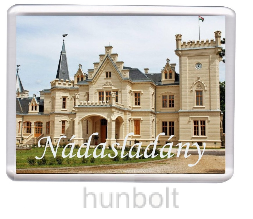Image of Nádasladány- Nádasdy Kastély hűtőmágnes (műanyag keretes)