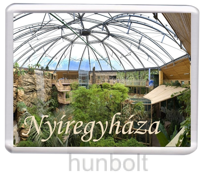 Image of Nyíregyháza Állatpark hűtőmágnes (műanyag keretes)