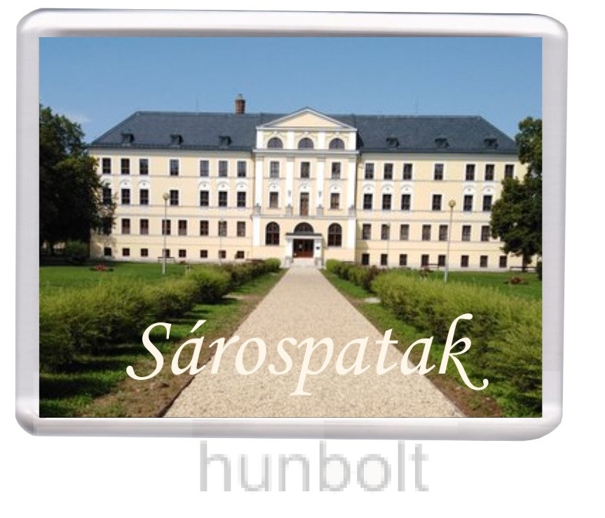 Image of Sárospatak-Református Kollégium hűtőmágnes (műanyag keretes)