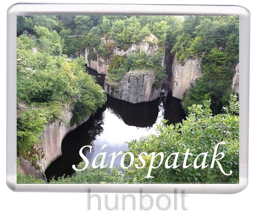 Image of Sárospatak-Tengerszem hűtőmágnes (műanyag keretes)