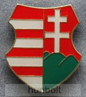 Image of Kossuth címer jelvény 24 mm arany színű