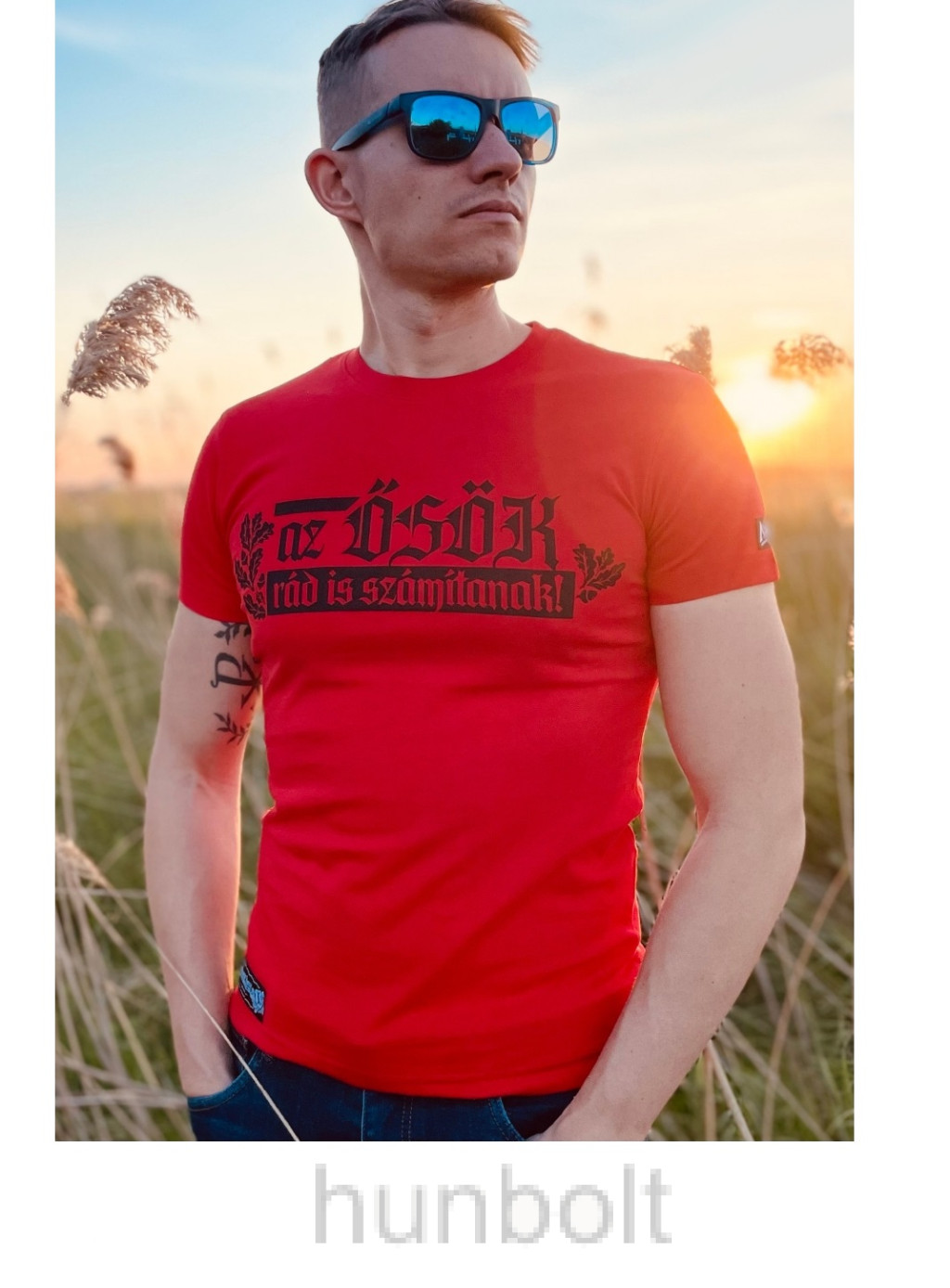 Image of Az ősök rád is számítanak póló-piros