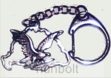 Image of Nagy-Magyarországos turulos kicsi kulcstartó