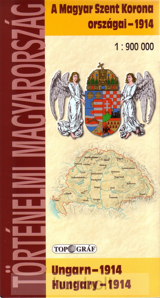 Image of Hajtogatott Szent korona térkép