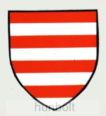 Image of Árpádsávos pajzs hűtőmágnes (7,2*8 cm)