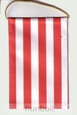 Image of Árpád-sávos autós 4 szögletű arany zsinórral 10x15 CM